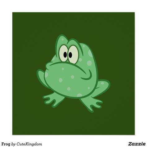 Frog Poster | Zazzle