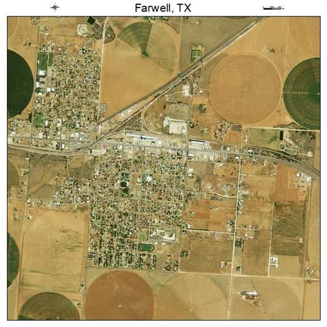 Aerial Photography Map of Farwell, TX Texas