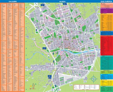 Mapas Detallados de Murcia para Descargar Gratis e Imprimir