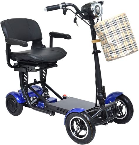 Buy Folding Mobility Scooter Carrier, Powered Mobility Scooters for Seniors, All Terrain ...