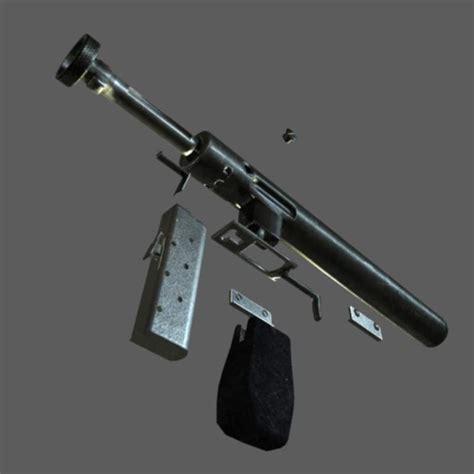 WWII Welrod Pistol - 3D Model by Petar Doychev