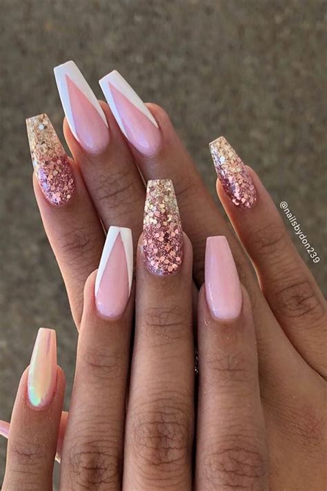 21 Cute Coffin Nails You'll Fall in Love With - StayGlam