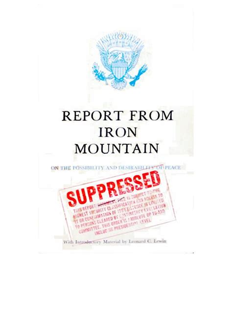 Report From Iron Mountain book review – Pepper.Works