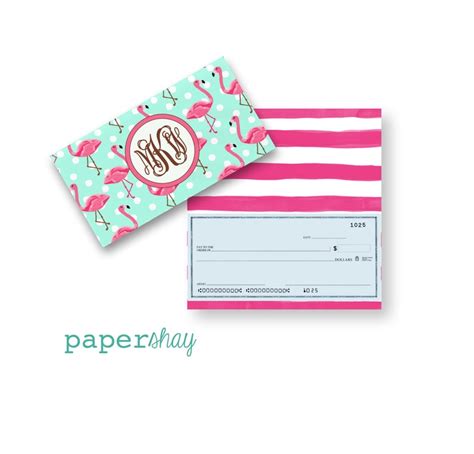 Checkbook Cover Monogrammed Vinyl Checkbook Cover Duplicate - Etsy