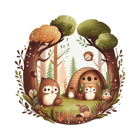 Cute Forest Animals