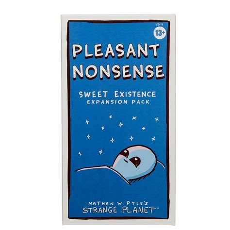 Nathan W. Pyle's Strange Planet Sweet Existence Card Game Pleasant Nonsense Expansion Pack