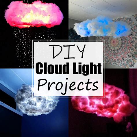 28 DIY Cloud Light Projects For Home Decor - All Sands