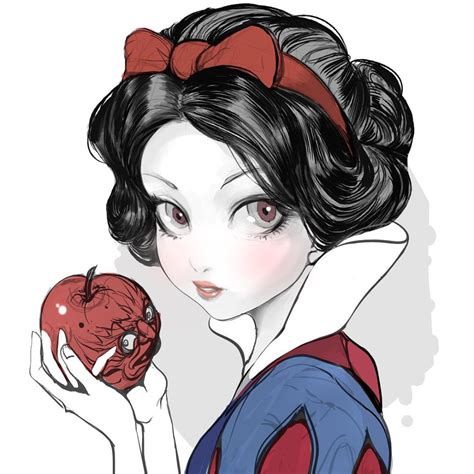 snowwhite • PARK JINSUKY | Disney princess art, Disney princess snow white, Snow white drawing