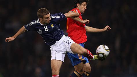 Spain overcome gutsy Scots | Football News | Sky Sports