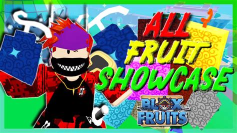 EVERY FRUIT Showcase in Blox Piece/Blox Fruits - YouTube