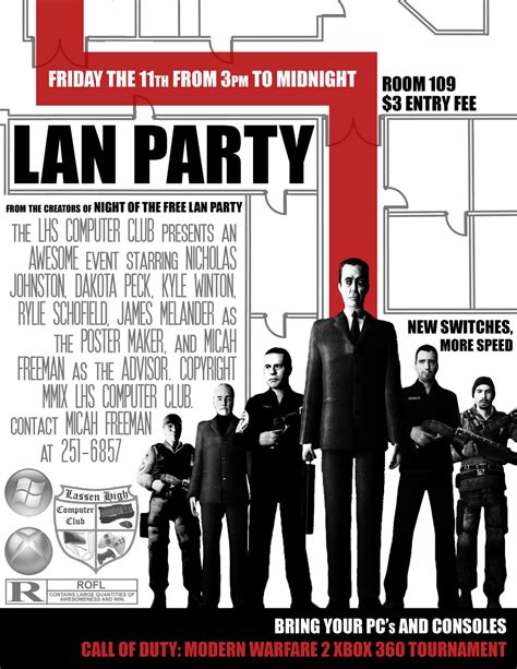 American Geek: Lan Party? Yes, we can haz Lan Party!