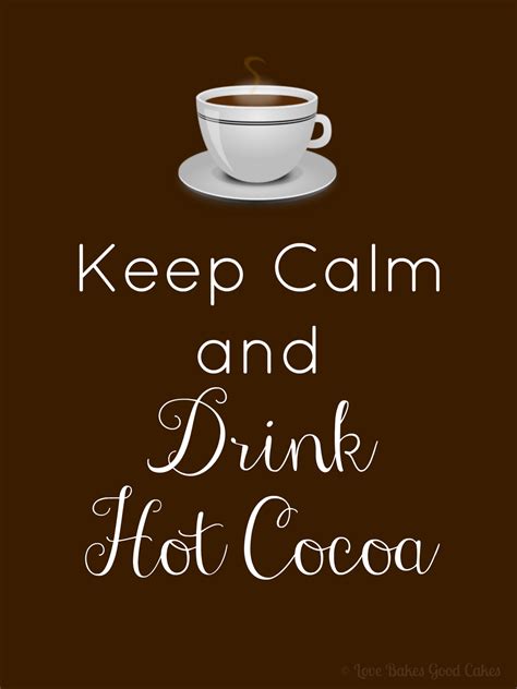 Quotes And Sayings About Hot Chocolate. QuotesGram