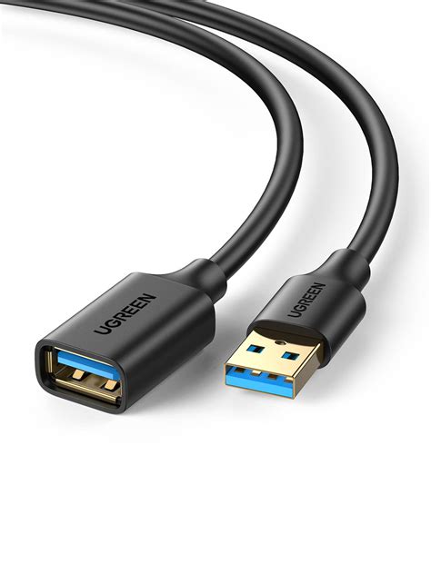 Buy UGREEN USB 3.0 Extension Cable A Male to A Female USB Extender Cord for Personal Computer ...