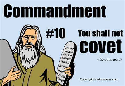 Ten Commandments 10 – Meaning of the 10th Commandment