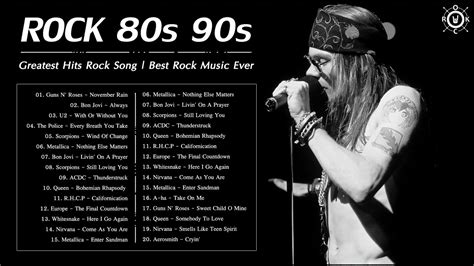 80s 90s Rock Playlist | Best Rock Songs Of 80s 90s - YouTube