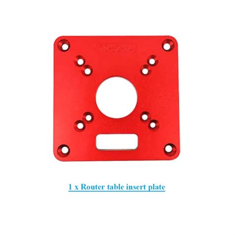 FS-DZ-04 ALUMINIUM ALLOY Router Table Insert Plate For Woodworking ...