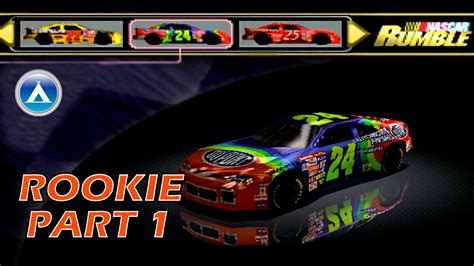 Nascar Rumble Rookie Gameplay Playthrough Part 1 HD - YouTube