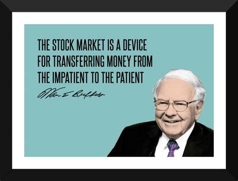 Warren Buffett - Motivational Quotes - VALUE INVESTING - The stock ...