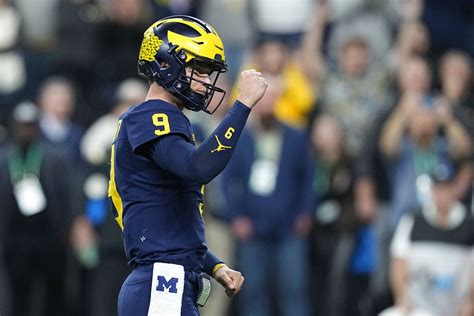 Michigan’s J.J. McCarthy on potential Ohio State rematch in CFP: ‘Bring ...