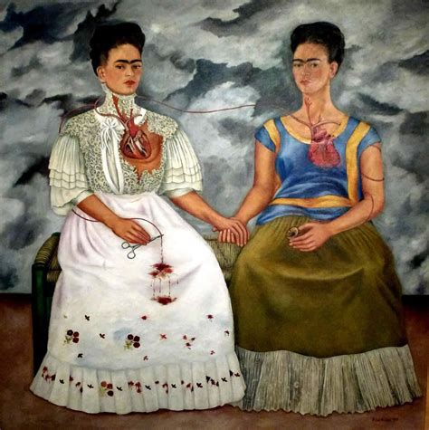 Las dos Fridas, 1939 | Frida kahlo art, Kahlo paintings, Frida kahlo paintings