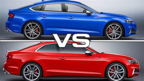 2017 Audi S5 Sportback vs 2017 Audi A5 Sportback - YouTube