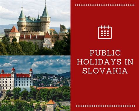 Public Holidays in Slovakia [year]