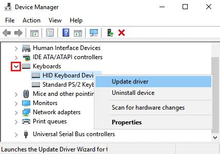 Download & Update HID Keyboard Device Driver Windows 10/8/7