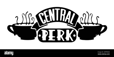 central perk typography t shirt design, tee print, calligraphy, lettering, t shirt designs ...