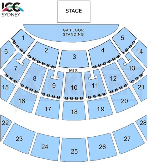 State Theatre Seating Chart Sydney | Elcho Table