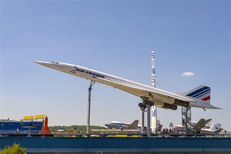 Supersonic Aircraft Concorde in the Museum in Sinsheim in Sinsheim, Germany Editorial Stock ...