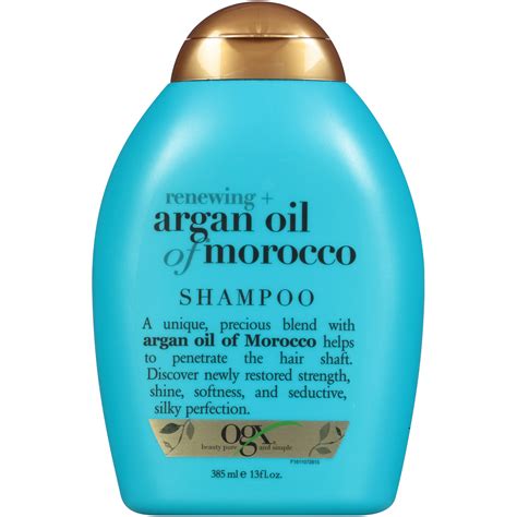 OGX Moroccan Argan Oil Renewing Shampoo, 13 fl oz