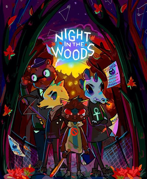 Pin by Mark Ghostboy on Night In the Woods | Night in the wood, Night, Fan art