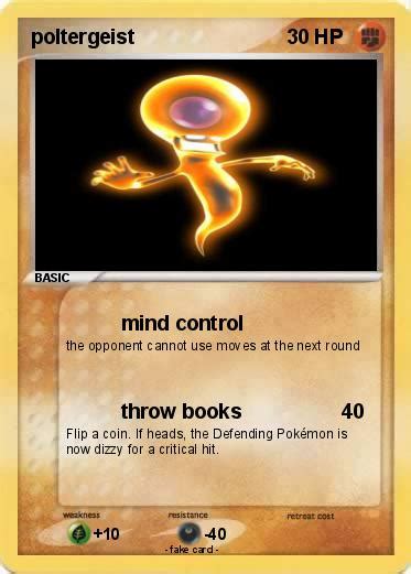 Pokémon poltergeist 9 9 - mind control - My Pokemon Card