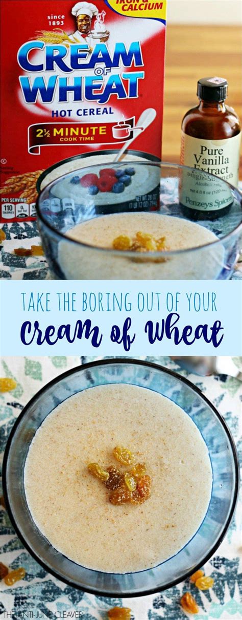 What to Put in Cream of Wheat to Make it Un-Boring | Anti-June Cleaver ...