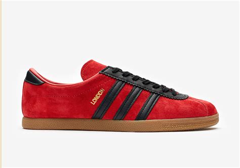 adidas City Series London Red Suede EE5723 Release Date - SBD