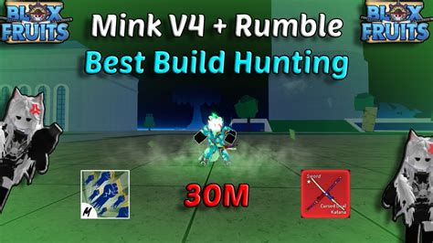 Mink V4 + Rumble Awk Best Build + God Human + CDK (Blox Fruits PVP ...