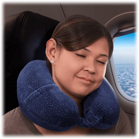 SideDeal: 2-Pack: TravelSmart by Conair Memory Foam Neck Rest in Navy