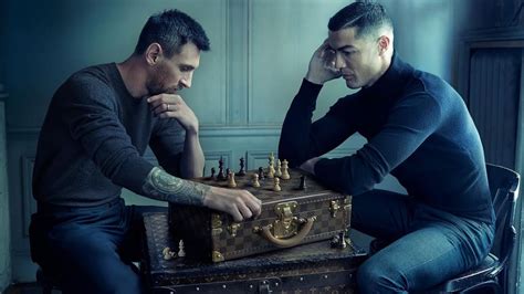 Photo of Messi and Ronaldo playing chess is breaking the internet ...