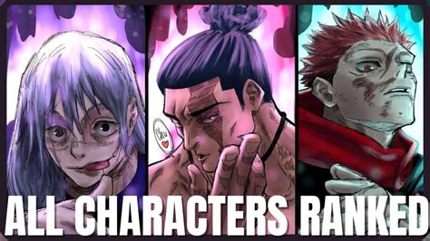 Jujutsu Kaisen Characters Ranked Jujutsu Kaisen Gallery