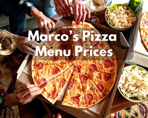 Marco’s Pizza Menu Prices 2023 (All Pizza is Special & New Cauliflower Crust) - Modern Art Catering