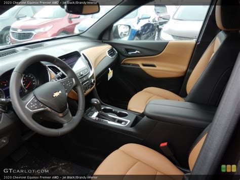 Jet Black/Brandy 2020 Chevrolet Equinox Interiors | GTCarLot.com