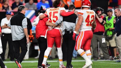 Patrick Mahomes injury: Chiefs' quarterback gives update, says ...