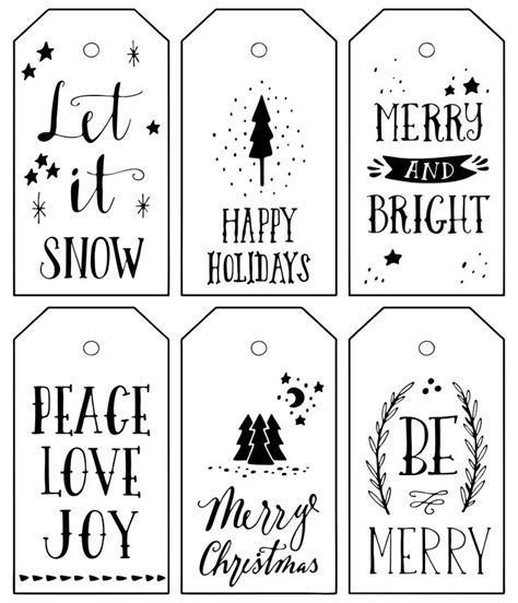 8 Best Printable Christmas Cards Black And White