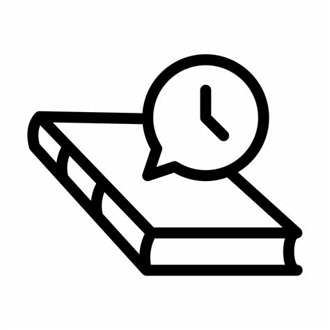 Book, time, deadline, borrow, library icon - Download on Iconfinder