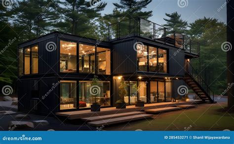 Shipping Container House, Modern 2-Floor Home Redefining Sustainable ...