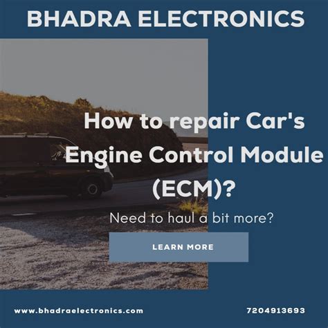 How to repair Car's Engine Control Module(ECM)?