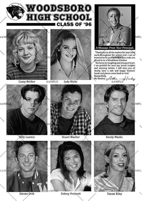 Woodsboro High School in 2022 | Woodsboro, Scream movie, School yearbook