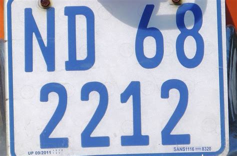 KZN Department of Transport plans to introduce new licence plates