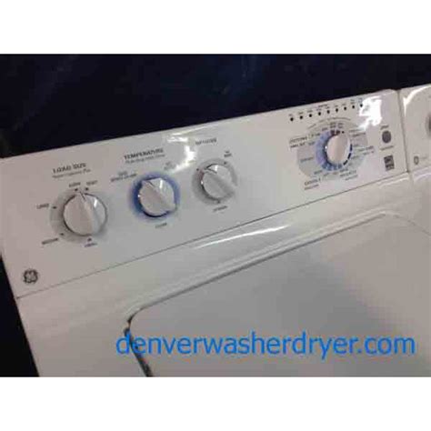 GE Washer/Dryer Set, Energy Star Washer - #1387 - Denver Washer Dryer