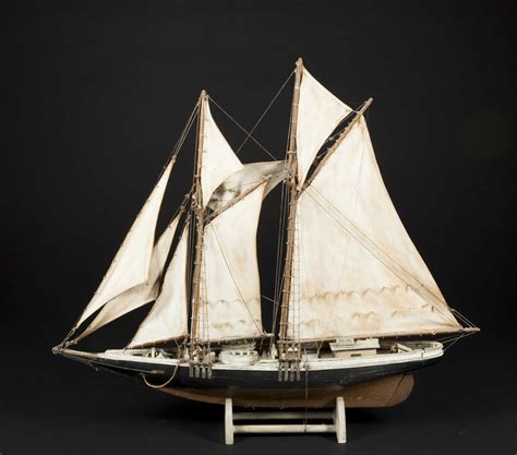 Three Old Sailing Ship Models